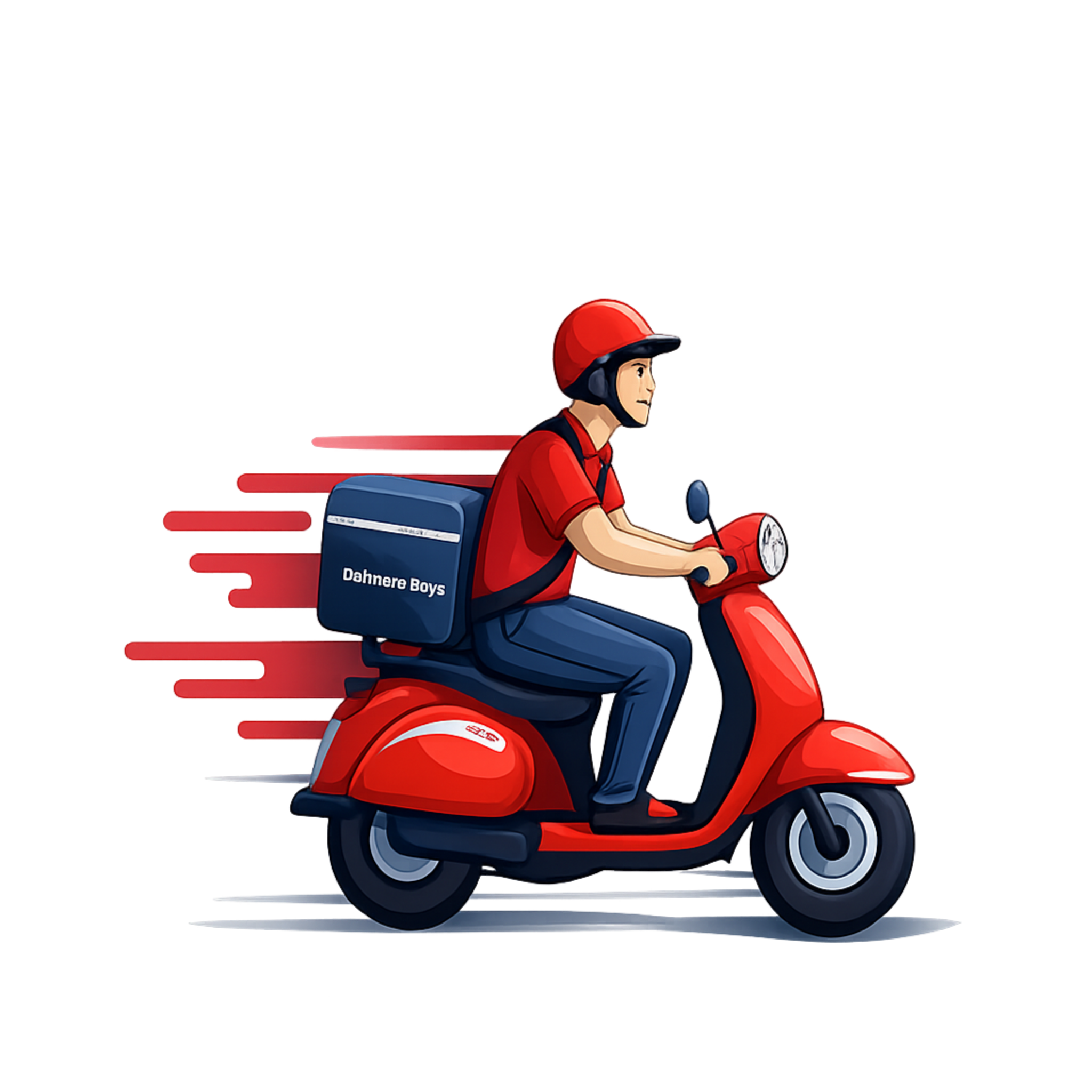 Delivery Boy Scooter